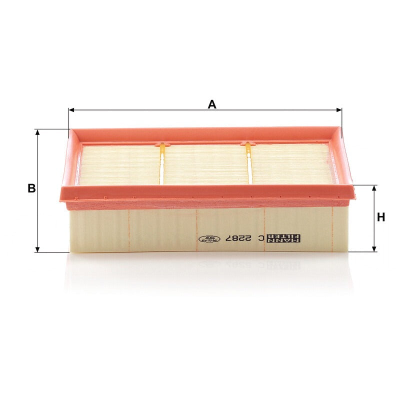 MANN FILTER Luftfilter C 2287 MANN FILTER