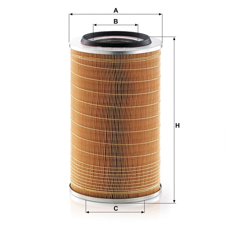 MANN FILTER Luftfilter passendes Sekundärelement CF 1200 C 23440/4 MANN FILTER