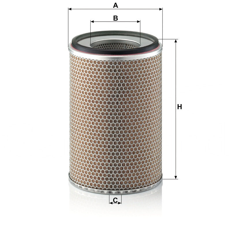 MANN FILTER Luftfilter passendes Sekundärelement C 1281 MANN FILTER