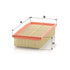 MANN FILTER Luftfilter C 2567 MANN FILTER