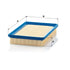MANN FILTER Luftfilter C 2676 MANN FILTER