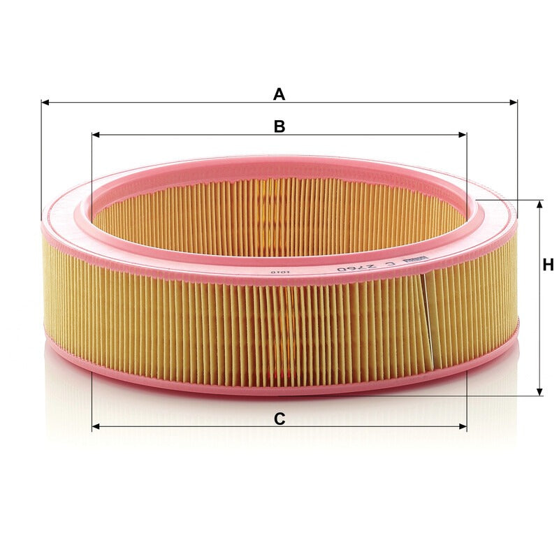 MANN FILTER Luftfilter C 2760 MANN FILTER