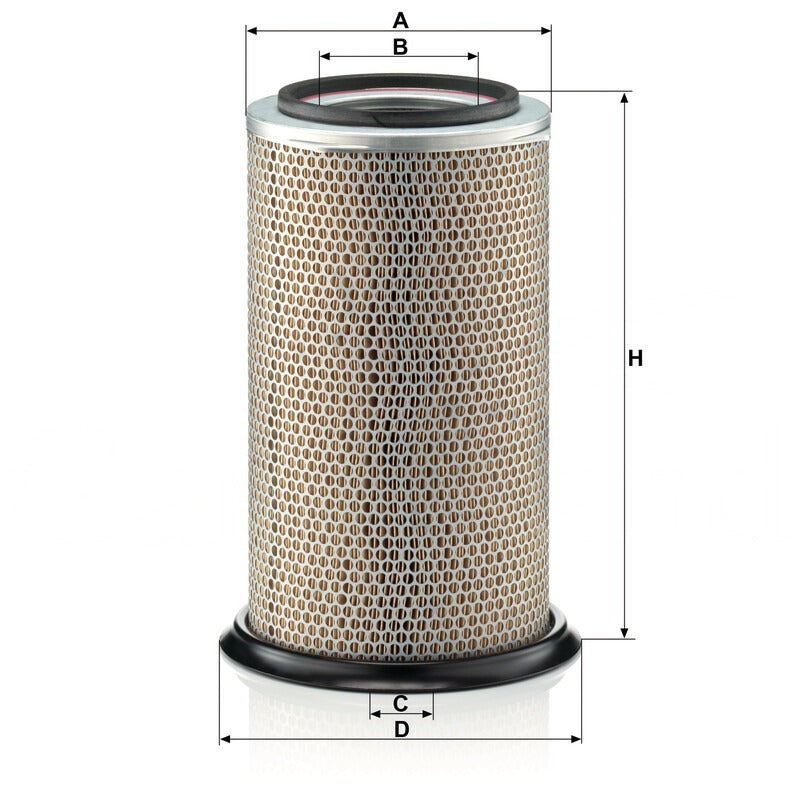 MANN FILTER Luftfilter passendes Sekundärelement C 12 116/2 MANN FILTER