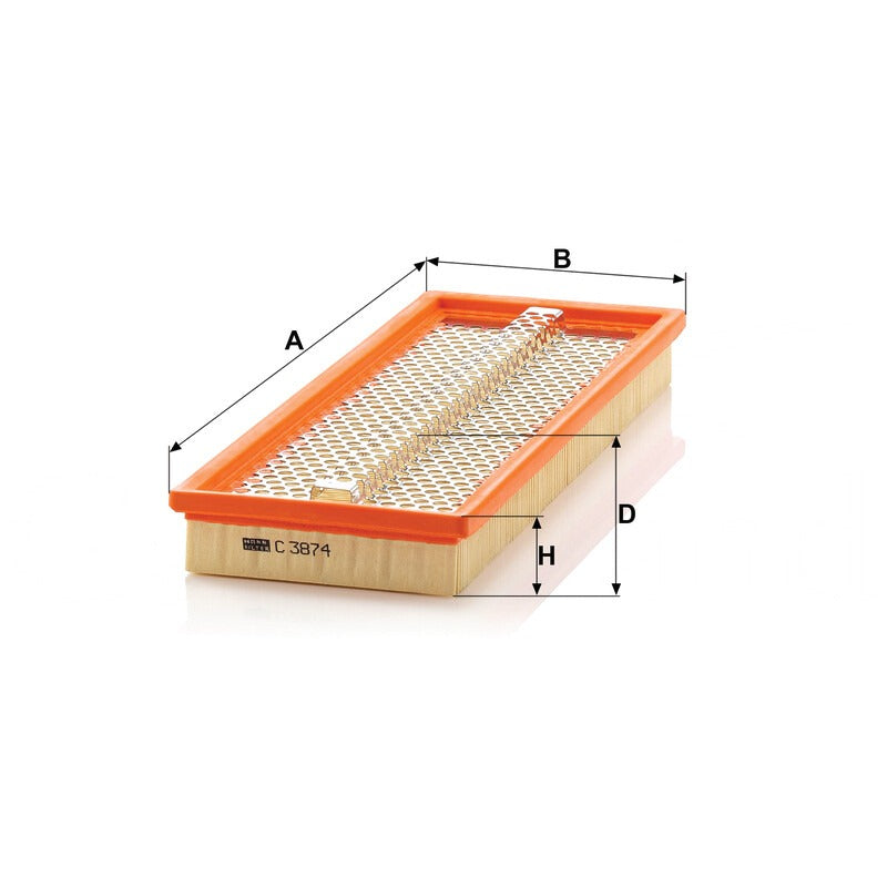 MANN FILTER Luftfilter C 3874 MANN FILTER