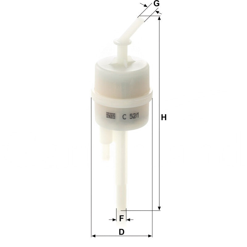 MANN FILTER Luftfilter C 52/1 MANN FILTER