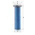 MANN FILTER SekundaerLuftfilterelement CF 10020X MANN FILTER