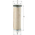 MANN FILTER SekundärLuftfilter passender Hauptfilter C 18 328 MANN FILTER