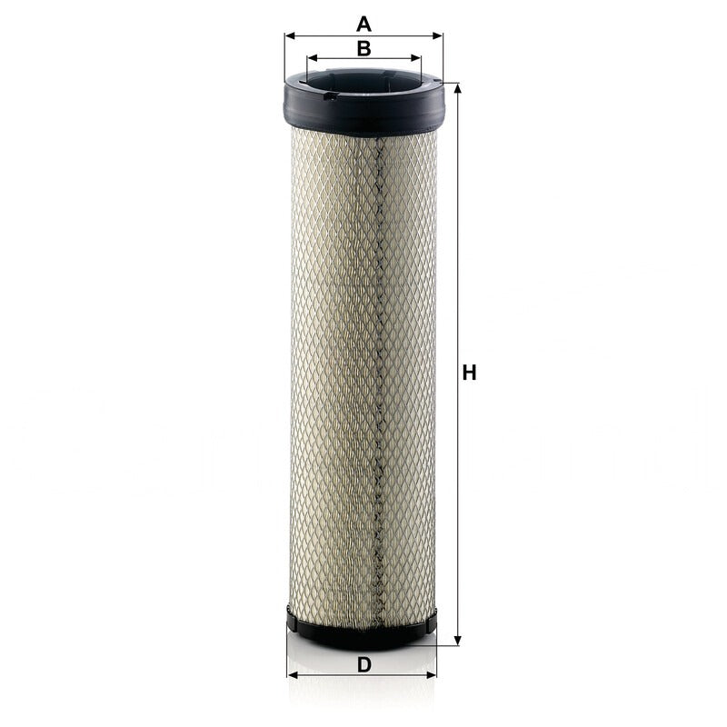 MANN FILTER SekundärLuftfilter passender Hauptfilter C 24 015 MANN FILTER