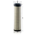 MANN FILTER SekundärLuftfilter passender Hauptfilter C 24 015 MANN FILTER
