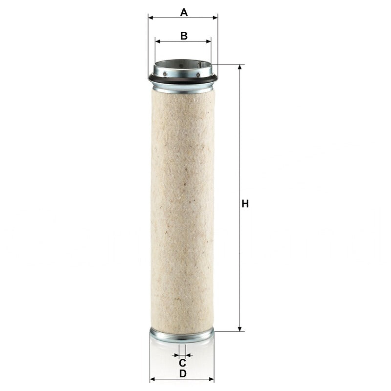 MANN FILTER Luftfilter passender Hauptfilter C 17 225/3 MANN FILTER