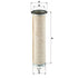 MANN FILTER SekundärLuftfilter passender Hauptfilter C 16 334 MANN FILTER