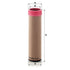 MANN FILTER SekundärLuftfilter passender Hauptfilter C 17 337/2 MANN FILTER