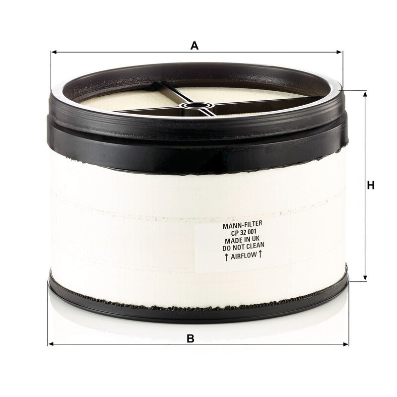 MANN FILTER Luftfilterelement CP 32001 MANN FILTER