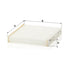 MANN FILTER Innenraumfilter CU 16001 MANN FILTER