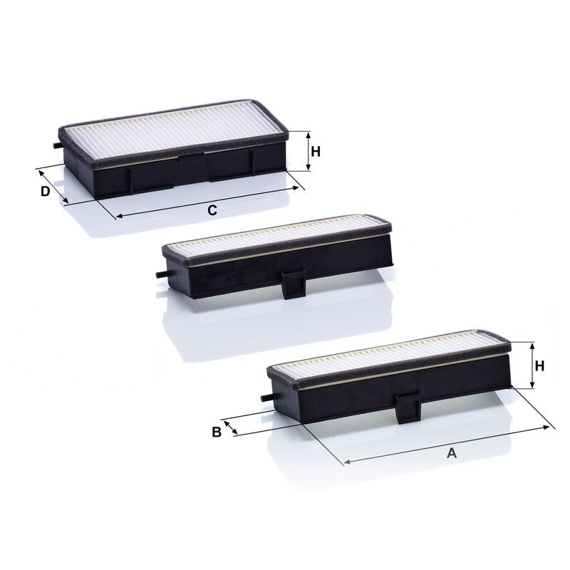 MANN FILTER Innenraumfilter CU 19000-3 MANN FILTER
