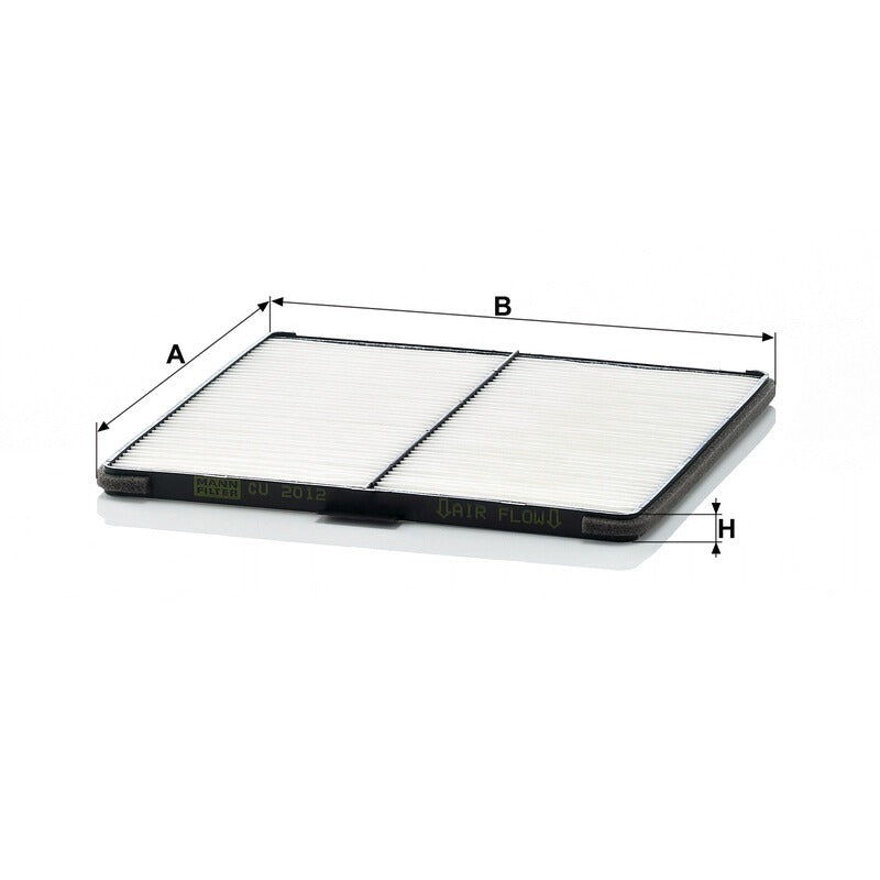 MANN FILTER Innenraumfilter CU 2012 MANN FILTER
