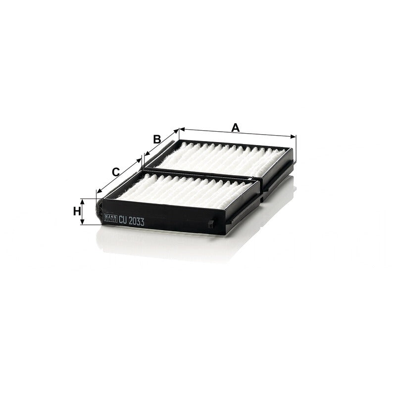 MANN FILTER Innenraumfilter CU 2033-2 MANN FILTER