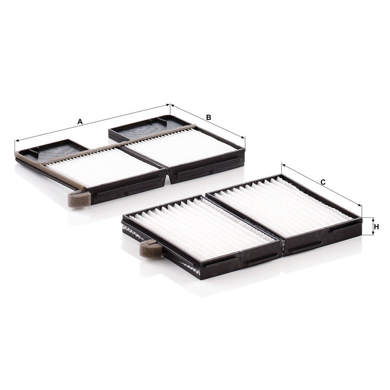 MANN FILTER Innenraumfilter CU 21001-2 MANN FILTER