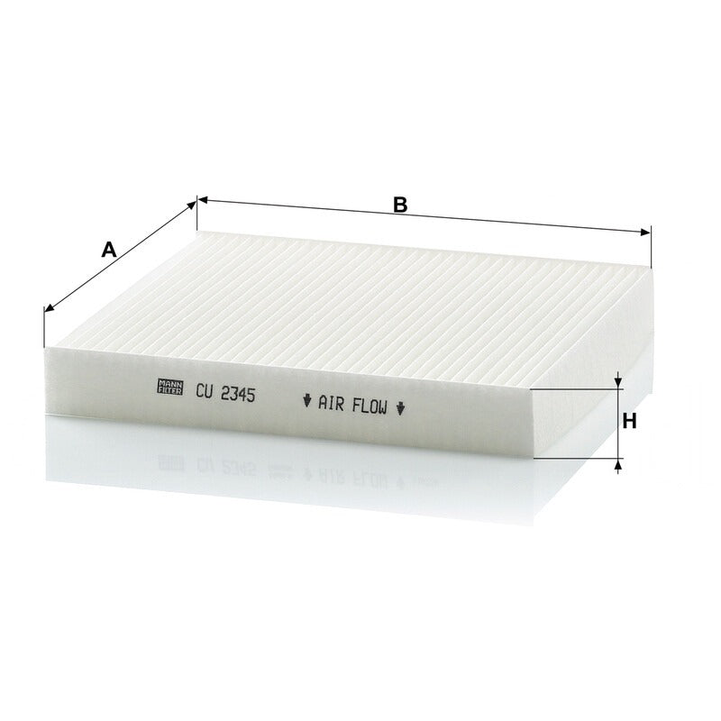 MANN FILTER Innenraumfilter CU 2345 MANN FILTER