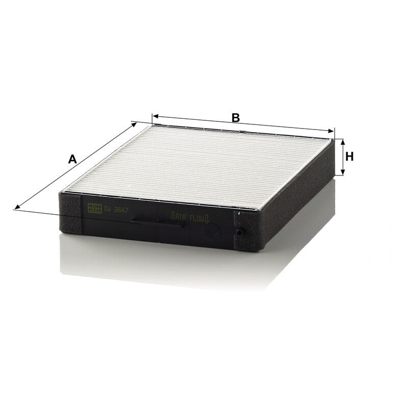 MANN FILTER Innenraumfilter CU 2647 MANN FILTER