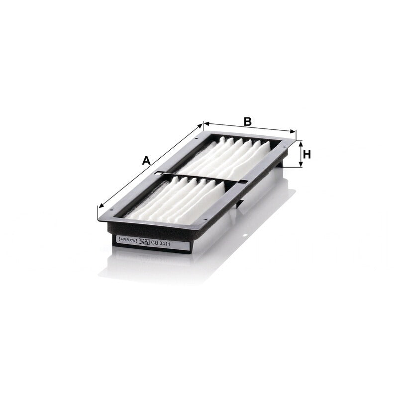 MANN FILTER Innenraumfilter CU 3411 MANN FILTER