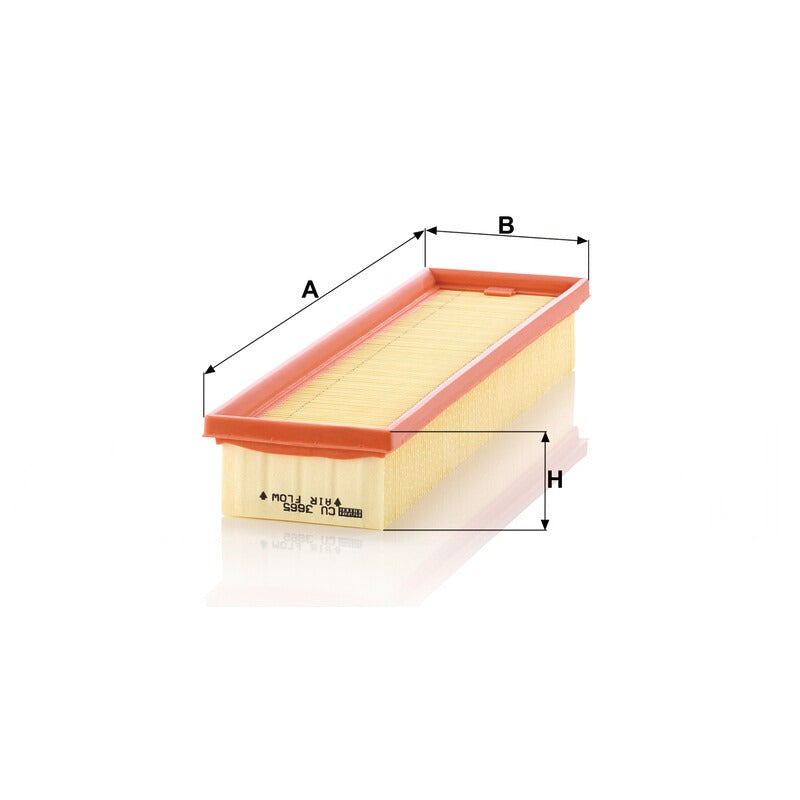 MANN FILTER Luftfilter CU 3665 MANN FILTER