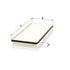 MANN FILTER Innenraumfilter CU 3858 MANN FILTER