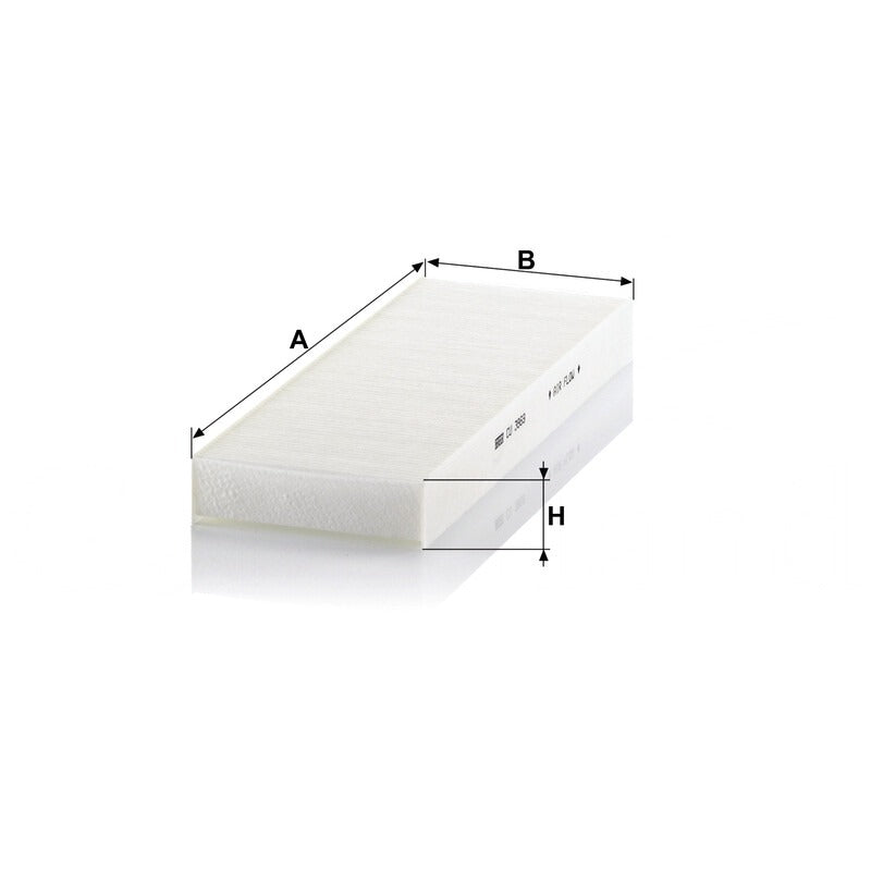 MANN FILTER Innenraumfilter CU 3869 MANN FILTER