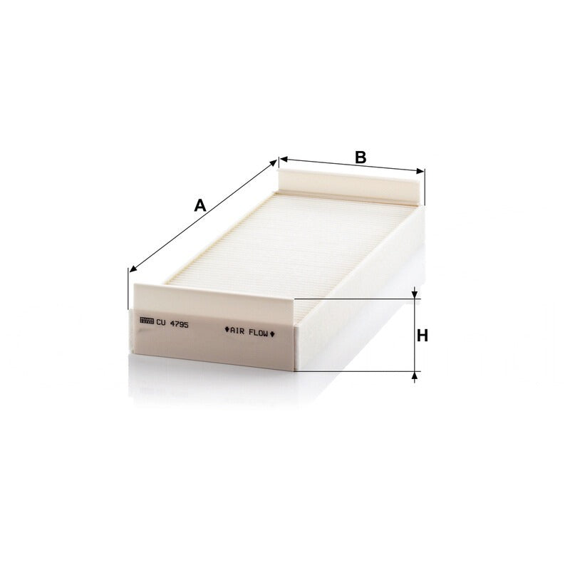 MANN FILTER Innenraumfilter CU 4795 MANN FILTER