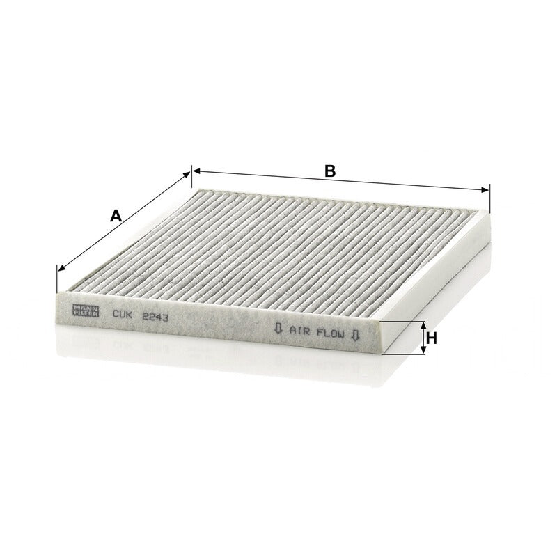 MANN FILTER Innenraumfilter CUK 2243 MANN FILTER