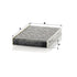 MANN FILTER Innenraumfilter CUK 2945 MANN FILTER