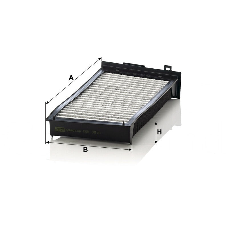 MANN FILTER Innenraumfilter CUK 3518 MANN FILTER