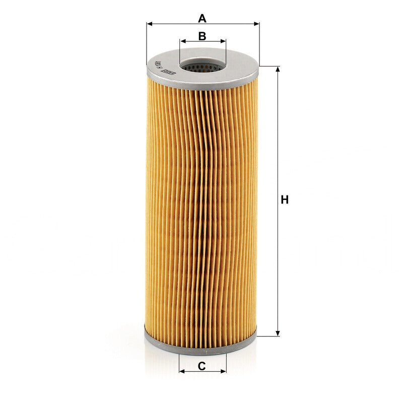 MANN FILTER Motorölfilter H 1081 MANN FILTER