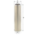 MANN FILTER Hydraulikfilter H 12013 MANN FILTER