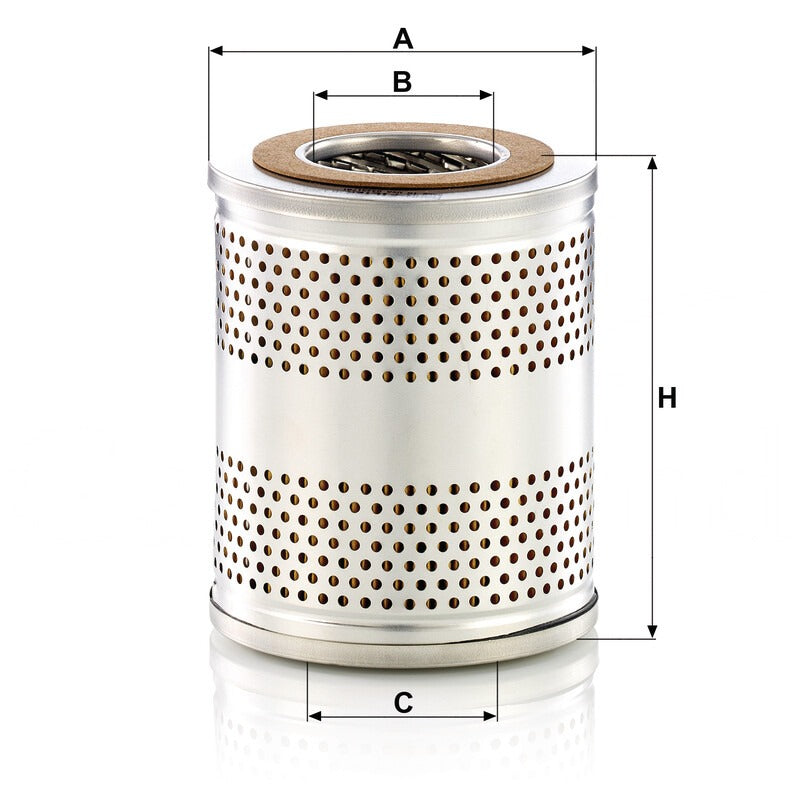 MANN FILTER Ölfilterelement H 1263/1X MANN FILTER