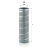 MANN FILTER Hydraulikfilter HD 13003 MANN FILTER