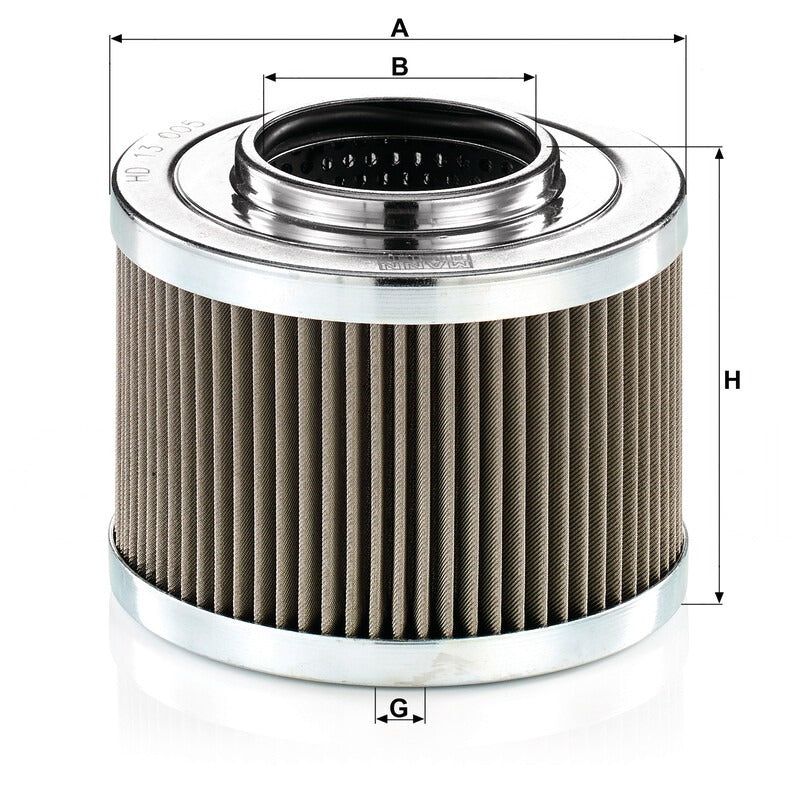 MANN FILTER Hydraulikölfilter HD 13005 MANN FILTER
