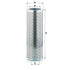MANN FILTER Hydraulikfilter HD 15006 MANN FILTER