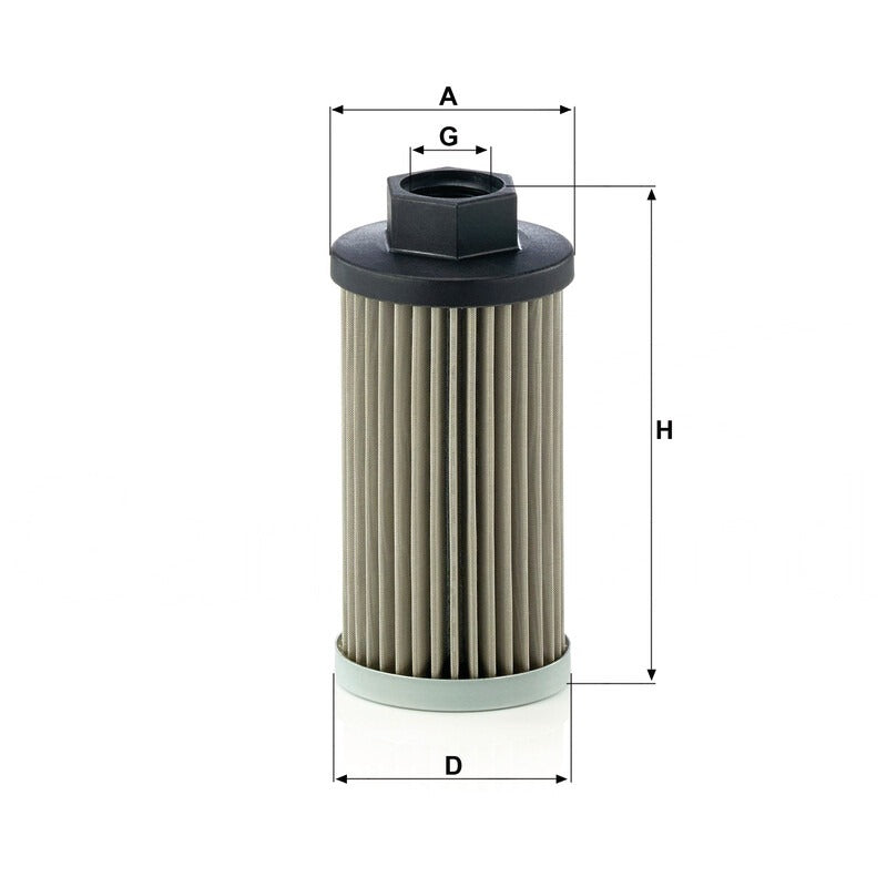 MANN FILTER Hydraulikfilter HD 504 MANN FILTER