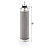 MANN FILTER Hydraulikfilter HD 512 MANN FILTER