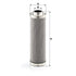 MANN FILTER Hydraulikfilter HD 512/2 MANN FILTER