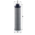 MANN FILTER Hydraulikfilter HD 670X MANN FILTER