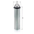 MANN FILTER Hydraulikölfilter HD 7002 MANN FILTER