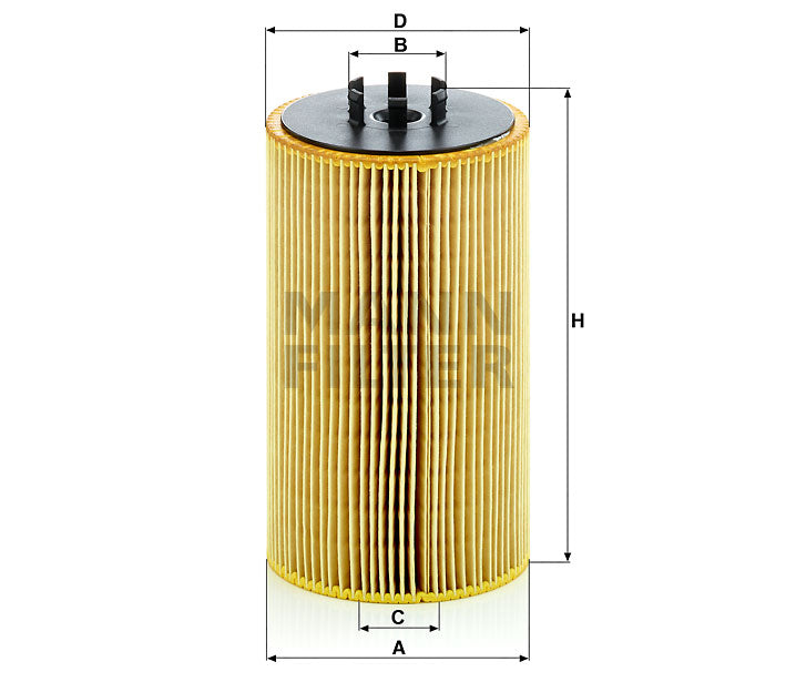 MANN FILTER Ölfilter HU 13125/3X MANN FILTER