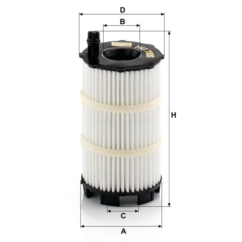 MANN FILTER Ölfilter HU 7005X MANN FILTER