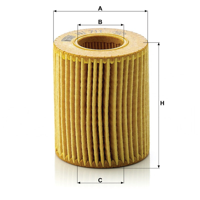 MANN FILTER Ölfilter HU 711X MANN FILTER