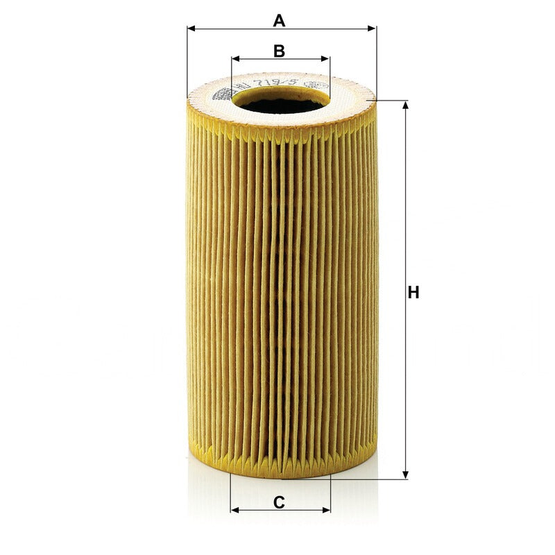 MANN FILTER Ölfilter HU 719/5X MANN FILTER