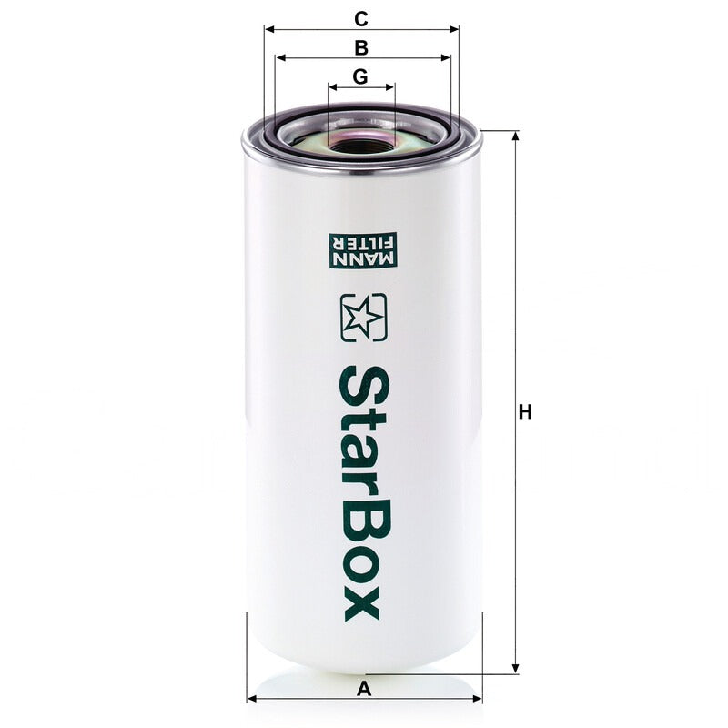 MANN FILTER Luftölbox LB 13 145/21 MANN FILTER