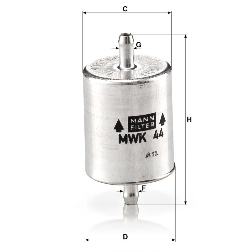 MANN FILTER Ölfilter MWK 44 MANN FILTER