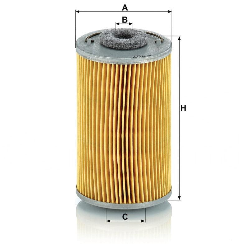 MANN FILTER Kraftstofffilter P 707 MANN FILTER